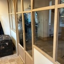 Verrière cloison portes coulissantes