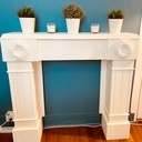 Manteau de cheminée décoratif