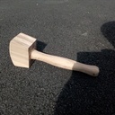 Maillet en contreplaqué de noyer