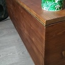 Table basse relevable style indus