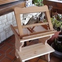 Repose livre et petit marche pieds a 2 marches