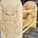 Rangement incliné pour enfant