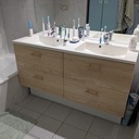 Façades de meuble de salle de bain