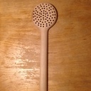 écumoire en hêtre feuillard (dos)