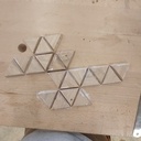 Icosaèdre en chêne