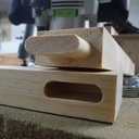 Gabarit à tenon et mortaise