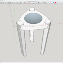 Réalisation d'un tabouret avec assemblage Maloofien