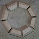 Coupelle à facettes