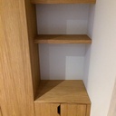 Dressing et étagères suspendues