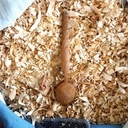 20éme cuillère de 2023 : Cuillère en bouleau cuite au four.