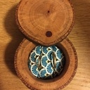 Boite d'alliances de mariage