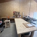 Atelier dans le garage