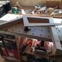 Fauteuil "mid century"