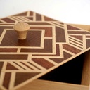 Boite et marqueterie