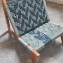 Fauteuil pour enfant tressé