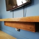 Étagère et Cache câble sous étagère