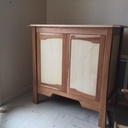 Meuble en merisier et chêne