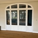 3 baies simples en anse de panier