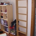 Échelle et mini garde-corps de mezzanine