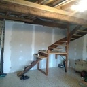 Solivage et escalier