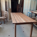 Duo de tables sur son lit de douglas et sa sauce au brou de noix