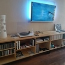 Bibliothèque en enfilade