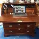 Restauration d'un bureau de marine XIXè