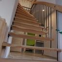 Un escalier balancé peu commun