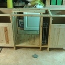 Bas de cuisine en palettes