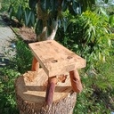 Petit banc de jardinage