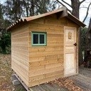 Cabane en bois pour les enfants