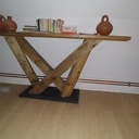 Charpente et meubles chambre d'hôte