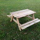 Table de jardin pour enfant