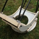 Télescope en kevlar, fibre de verre et un peu de bois...