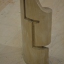 Escalier et main courante débillardée avec coupe à crochet