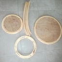 éléments bruts non plaqués