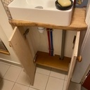 Meuble de toilettes / lavabo express