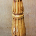 Pied de lampe cannelé