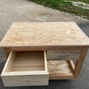 Établi pour scie à ruban