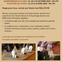 Stage pour les jeunes de 8 à 14 ans - chantournage