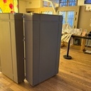 Une valise mobile pour une boutique de musée