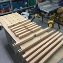 Desserte pour l'atelier - version copain des copeaux