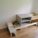 Lit Modulable Évolutif - Nourrisson - Enfant - Adulte