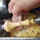 Essai dune dame de jeu d'échec au tour