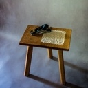 Carved milking stool (2023)