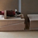 Machine à percer à l'horizontal, réglable en hauteur sur plan incliné