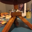 Plateau tournant réglable pour poterie