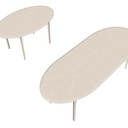 Création Table Elliptique de Salle à Manger