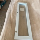 Porte vitrée laqué