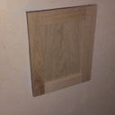 porte laterale derriere la niche